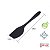 Colher Arredondada Silicone Preto 28Cm BPA Free Res.240º - Imagem 2