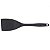 Espátula Lisa Nylon 31cm Preta Bpa Free Resistente 240º - Imagem 2