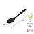 Colher Multiuso Funda de Silicone 28cm Preto BPA Free - Imagem 2