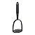 Amassador de Legumes Profissional Nylon Preto 26cm - Imagem 2
