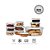 Conjunto Com 10 Potes Organizadores de Alimento - Imagem 4