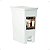 Lixeira com Pedal 41,5X29,5X54 cm Fly 40 Litros Branco - Imagem 1