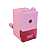 Apontador Manual De Mesa Com Manivela E Coletor Kaz Cor Rosa - Imagem 3