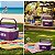 Caixa Térmica Cor Roxo Wine Com alça 6 Litros Praia Piscina - Imagem 3