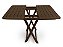 Mesa Dobrável Arqplast Cor Madeira Bar Restaurante 80cm - Imagem 2