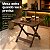 Mesa Dobrável Arqplast Cor Madeira Bar Restaurante 80cm - Imagem 9