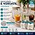 Jogo Conjunto 6 Copos Nadir Amazon 190ml Vidro Multiuso - Imagem 8