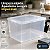 Caixa Organizadora Paramount 47L Transparente Com Travas - Imagem 5