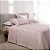 Kit Colcha Queen Cetim 270 Fios Buddemeyer Bud Vision New Colors II 100% Algodão Penteado Rosa 3 peças - Imagem 1