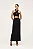 Vestido Jersey Bordado Disco Black - Imagem 1
