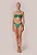 CONJUNTO TOP BANDEAU COM ARO AURA VERDE ESMERALDA - Imagem 1