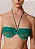 CONJUNTO TOP BANDEAU COM ARO AURA VERDE ESMERALDA - Imagem 4