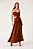 CONJUNTO VESTIDO SALOPETE CLAIR TERRA COTTA - Imagem 1