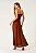 CONJUNTO VESTIDO SALOPETE CLAIR TERRA COTTA - Imagem 2