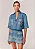 SHORT AZUL FEMININO CURTO DENIM CHAMBRAY - Imagem 2