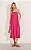 VESTIDO PALA FRANZIDO ROSA PITAYA - Imagem 1