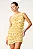 VESTIDO CURTO TULE BABADOS LES RÉCIFES BEURRE - Imagem 3