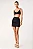 SAIA PIERRE DOASIS BLACK SIZE - Imagem 1