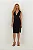 VESTIDO MIDI PINA DET BLACK - Imagem 1