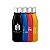 Garrafinha Aluminio Squeeze personalizada gravada a laser com logo - Imagem 1