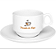Xícara de Café Porcelana com Pires Personalizada com Logomarca - 200ml - Imagem 1