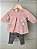 Conjunto Vestido Moletom + Legging cotton - Imagem 1