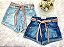 Shorts Jeans com cordão Rosê - Imagem 1