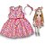 Kit Vestido Infantil COM Boneca - Rosa Confete - Imagem 3