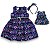 KIT Vestido Infantil + Vestido da Boneca - Marinho - Imagem 1