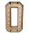 Kit 4 Letras Caixa MDF 3 e 6mm com 100cm de Altura e Furo para Lâmpadas - Imagem 3