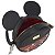 Bolsa Transversal Mickey Orelhas Disney Xadrez Vermelho - Imagem 3