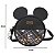 Bolsa Transversal Mickey Orelhas Disney Xadrez Preto - Imagem 6