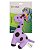 Brinquedo Pelúcia Girafinha para cães - Lilás - Imagem 2