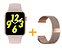 Relógio Smartwatch IWO W26 PRO - Rosa - Tela Infinita - IOS / Android - 44mm + Pulseira Extra Milanês - Imagem 5
