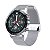 Relógio Smartwatch L16 - Prata com Pulseira Aço Prata - IOS e Android - Imagem 1