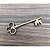 Aplique Enfeite Chave 5cm MDF 10 unidades - Imagem 1