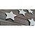 Aplique Estrela 10cm MDF Branco 10 unidades - Imagem 2