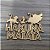 Aplique Hakuna Matata Timão e Pumba 10 unidades MDF - Imagem 1
