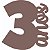 Aplique Idade personalizado 5cm MDF 10 unidades - Imagem 3