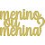 Aplique Menino ou Menina? 5 unidades acrílico dourado - Imagem 1