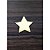 Aplique Mini Estrela 2cm 30 unidades acrílico espelhado - Imagem 1