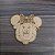 Aplique Minnie Safari 10 unidades MDF - Imagem 1