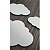 Aplique Nuvens Brancas 10cm 10 unidades MDF - Imagem 3