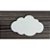 Aplique Nuvens Brancas 10cm 10 unidades MDF - Imagem 1