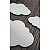Aplique 3 Nuvens para Parede Quarto de Bebê MDF - Imagem 2