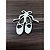 Aplique Sapatilha Bailarina 5cm 10 unidades MDF - Imagem 1