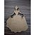 Aplique Silhueta cinderela 6cm 10 unidades MDF - Imagem 1
