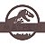 Aplique Tag Dinossauro com nome 10 unidades MDF - Imagem 1