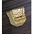 Aplique Transformers 5cm acrílico espelhado dourado 10 unidades - Imagem 5