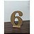 Apliques Números 10cm com base MDF 10 unidades - Imagem 1